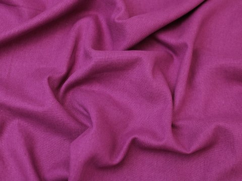 Tkanina len z wiskozą róż fioletowy magenta Tkanina len z wiskozą róż fioletowy magenta