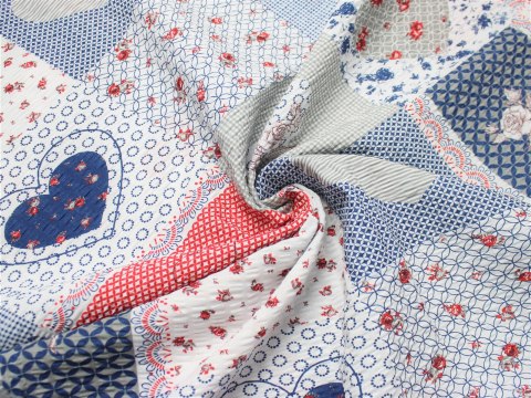 kora bawełniana wzór patchwork kora bawełniana wzór patchwork