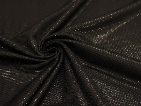 Dzianina lurex moonlight błyszcząca CZARNA Dzianina lurex moonlight błyszcząca CZARNA
