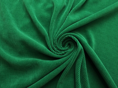 dzianina sztruksowa sztruks zielony elastyczny