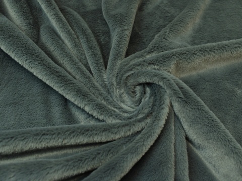 tkanina futerko miś sztuczne futerko ciemny popiel grafit tkanina futerko miś sztuczne futerko ciemny popiel grafit