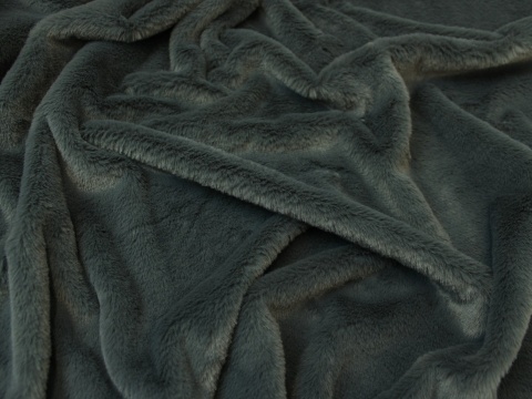 tkanina futerko miś sztuczne futerko ciemny popiel grafit tkanina futerko miś sztuczne futerko ciemny popiel grafit